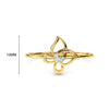 Whispering Petals 18K IGI Diamond Ring