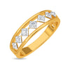 Stellar Steps 18K IGI Diamond Band – 7 Stone, 0.11 Ct
