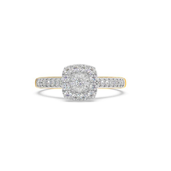 A Timeless Symbol of Love: 14K Gold Diamond Engagement Ring