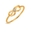 Eternal Glow 18K Solo IGI Diamond Ring