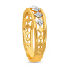 Stellar Steps 18K IGI Diamond Band – 7 Stone, 0.11 Ct