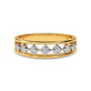 Stellar Steps 18K IGI Diamond Band – 7 Stone, 0.11 Ct